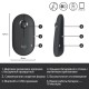Беспроводная компактная мышь Logitech Pebble M350 Graphite (910-005602/910-005576)