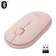 Беспроводная компактная мышь Logitech Pebble M350 Rose (910-005717)