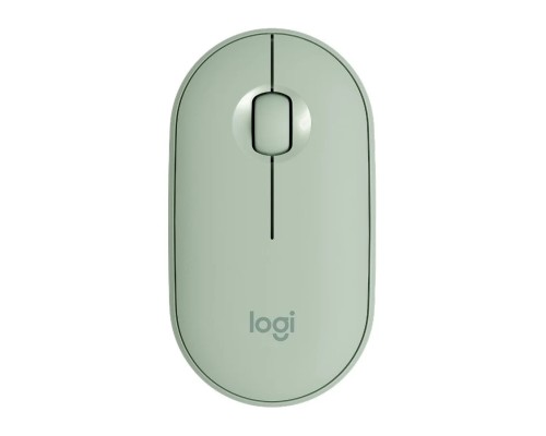 Беспроводная компактная мышь Logitech Pebble M350 Green (910-005720)