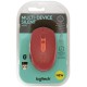 Беспроводная мышь Logitech M590 Multi-Device Silent, красный (910-005199)