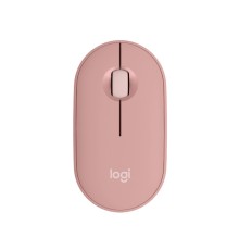 Беспроводная компактная мышь Logitech Pebble Mouse 2 M350S (910-007014), розовый