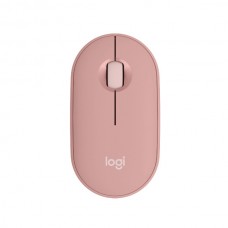 Беспроводная компактная мышь Logitech Pebble Mouse 2 M350S (910-007014), розовый