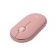 Беспроводная компактная мышь Logitech Pebble Mouse 2 M350S (910-007014), розовый