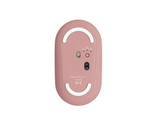 Беспроводная компактная мышь Logitech Pebble Mouse 2 M350S (910-007014), розовый