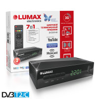 Lumax DV-2201HD DVB-T/T2/С Цифровой эфирный / кабельный приемник