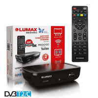 Lumax DV-1110HD DVB-T/T2/С Цифровой эфирный / кабельный приемник с обучаемым пультом ДУ