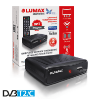 Lumax DV-1111HD DVB-T/T2/C Цифровой эфирный / кабельный приемник