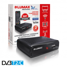 Lumax DV-1111HD DVB-T/T2/C Цифровой эфирный / кабельный приемник