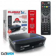 Lumax DV-1115HD DVB-T/T2/С Цифровой эфирный / кабельный приемник с обучаемым пультом ДУ