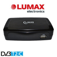 Lumax DVBT2-555HD DVB-T/T2/C Цифровой эфирный / кабельный приемник