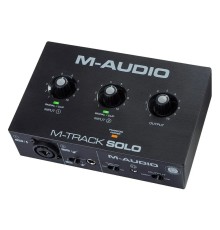 Звуковая карта (аудиоинтерфейс) M-Audio M-Track Solo, USB, фантомное питание
