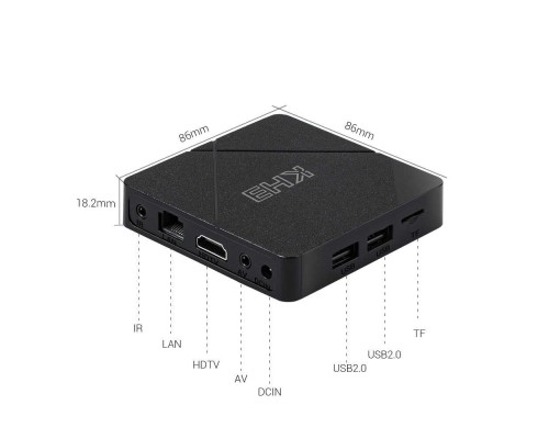 MECOOL KH3 медиаплеер AndroidTV 10 / 2Gb/16Gb DDR3
