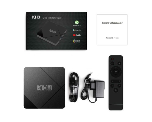 MECOOL KH3 медиаплеер AndroidTV 10 / 2Gb/16Gb DDR3
