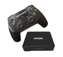 Комплект MECOOL KM1 Collective + Геймпад / 4Gb/64Gb DDR4