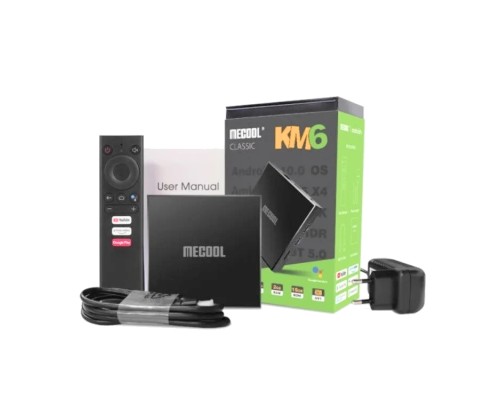 MECOOL KM6 Classic медиаплеер AndroidTV 10 / 2Gb/16Gb S905X4