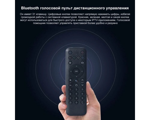 Медиаплеер MECOOL KM7 SE 2/32 Gb, Ultra HD 4K, Android TV, черный