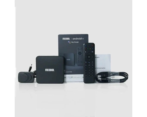 Медиаплеер MECOOL KM7 SE 2/32 Gb, Ultra HD 4K, Android TV, черный
