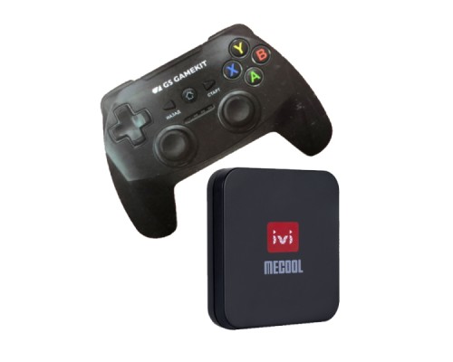 Комплект MECOOL KM9 PRO Classic подписка ivi 3 мес. + Геймпад / 2Gb/16Gb DDR4