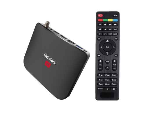 MECOOL M8S Plus DVB-S2 гибридный медиаплеер AndroidTV 9 / 2Gb/16Gb