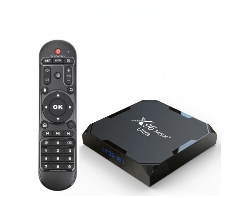Медиаплеер X96 Max+ Ultra 4/64Gb Android 11 Amlogic S905X4