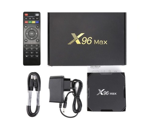 Медиаплеер X96 Max 4/32Gb Android 8.1 Amlogic S905X2