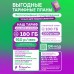 Wi-Fi 4G LTE маршрутизатор (роутер) World Vision 4G Connect Standard (с аккумулятором) + SIM карта (тариф 100 - 180Гб)