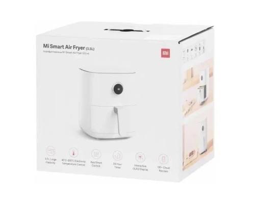 Аэрогриль фритюрница Xiaomi Mijia Smart Air Fryer 3.5L MAF01 CN белая