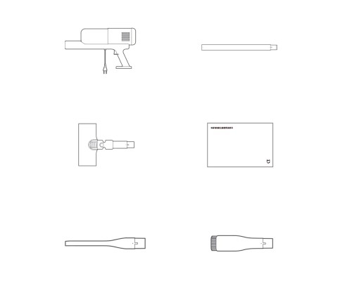 Вертикальный проводной пылесос Xiaomi Mijia Handheld Vacuum Cleaner 2 CN (B210)