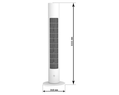 Безлопастный вентилятор Xiaomi Mijia DC Smart Inverter Tower Fan 2 (BPTS02DM)
