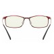 Компьютерные защитные очки Xiaomi Mijia Mi Computer Glasses, красные (HMJ01TS)