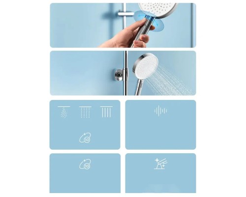 Лейка для душа Xiaomi Mijia Booster Hand Shower (MJZYSCHS01DB)