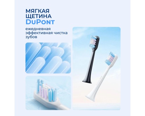Насадки Xiaomi Mijia MBS307 для электрической зубной щетки T501/T501C 2шт, белые