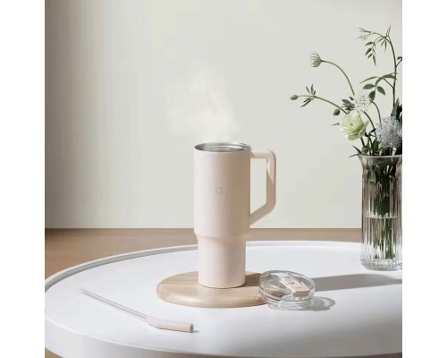 Термокружка Xiaomi Mijia Sippy Cup 1L Pink (MJXGB01RM), портативный термос