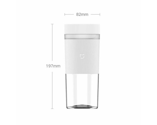 Портативный блендер Xiaomi Mijia Portable Juicer Cup (MJZZB02PL) White CN