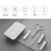 Маникюрный Набор Xiaomi Mijia Nail Clipper Five Piece Set, белый/серебристый, 5 предметов
