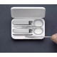 Маникюрный Набор Xiaomi Mijia Nail Clipper Five Piece Set, белый/серебристый, 5 предметов