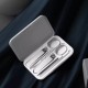 Маникюрный Набор Xiaomi Mijia Nail Clipper Five Piece Set, белый/серебристый, 5 предметов