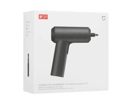Электрическая отвертка Xiaomi Mijia Electric Screwdriver Gun (MJDDLSD001QW), черный