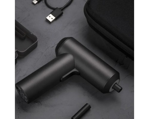 Электрическая отвертка Xiaomi Mijia Electric Screwdriver Gun (MJDDLSD001QW), черный