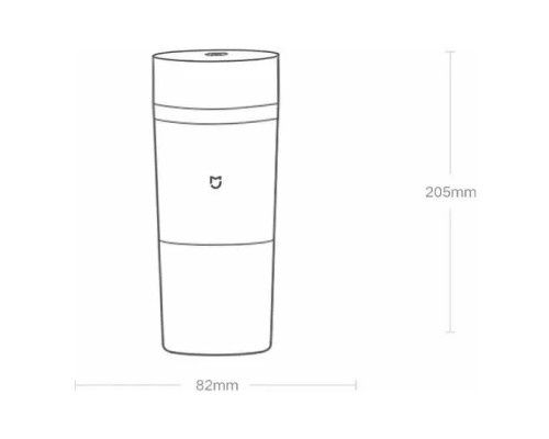 Портативный блендер Xiaomi Mijia Portable Juicer Cup MJZZB01PL