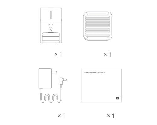 Умная автоматическая кормушка Xiaomi Mijia Smart Pet Feeder 2 (MJWSQ02) CN