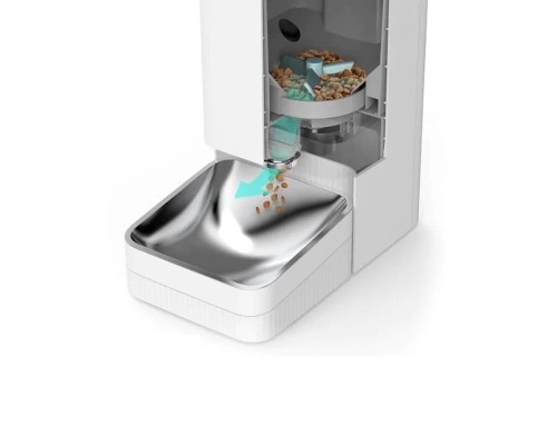 Автокормушка Xiaomi для кошек и собак Mijia Smart Pet Feeder 3.6 л white