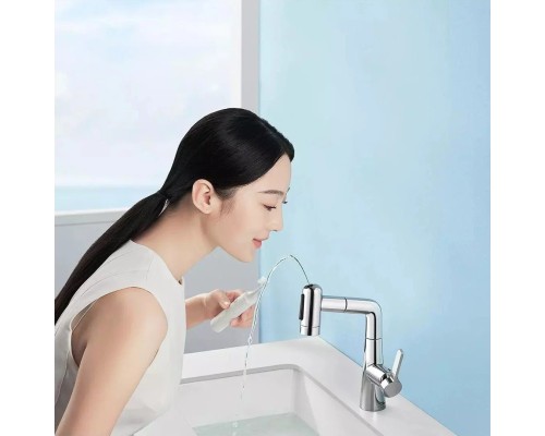 Выдвижной смеситель для раковины Xiaomi Mijia Pull-out Basin Faucet S1 (MJCLSMPLT01DB)