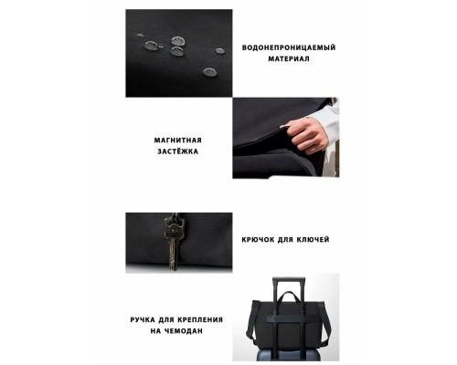 Сумка кросс-боди Mijia Sling Bag (MJXKB01RM) серый