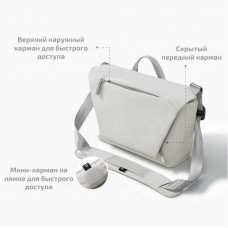 Сумка кросс-боди Mijia Sling Bag (MJXKB01RM) светло-серый