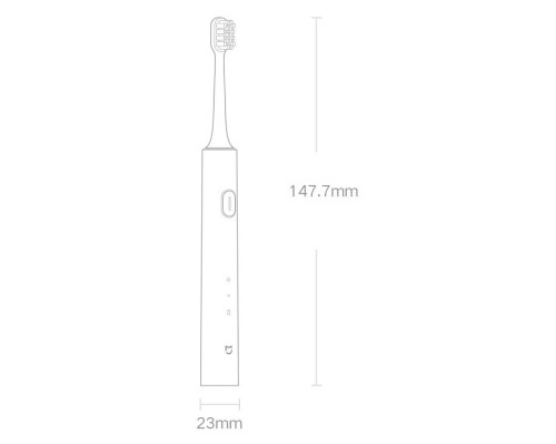 Электрическая зубная щетка Xiaomi Mijia Sonic Electric Toothbrush T200 Голубая MES606