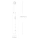 Электрическая зубная щетка Xiaomi Mijia Sonic Electric Toothbrush T200 Голубая MES606