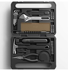 Набор инструментов Xiaomi Mijia set of tools Toolbox (MJGJX001QW), черный