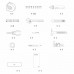 Набор инструментов Xiaomi Mijia set of tools Toolbox (MJGJX001QW), черный