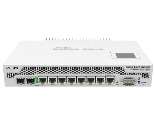 Маршрутизатор MikroTik Cloud Core Router CCR1009-7G-1C-1S+PC